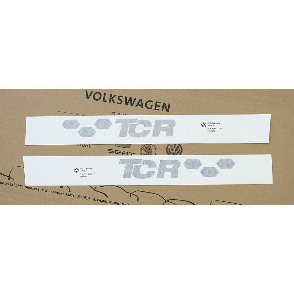 Dekorfolie TCR Zierfolie Tuning Logo schwarz Dekorfolie TCR Zierfolie Tuning Logo schwarz von Volkswagen