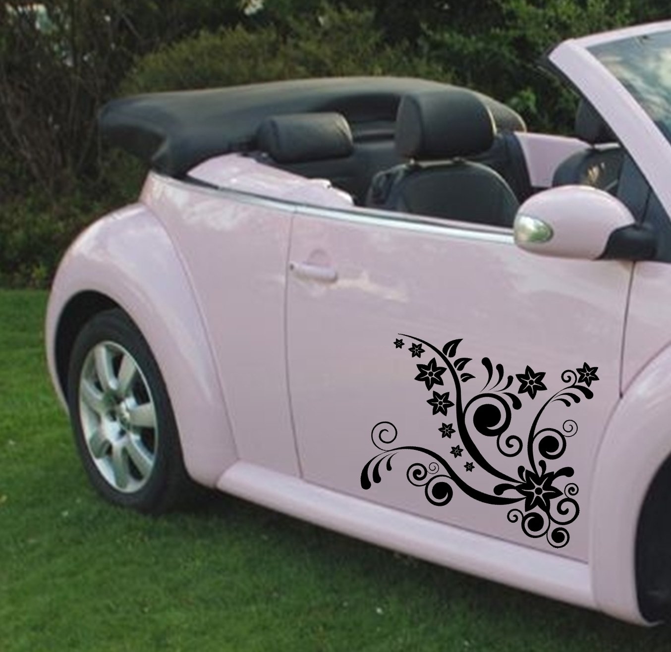 Design Autoaufkleber - 2er Set ***floral design elements 3*** Blumenranken Farbe frei wählbar! - inkl. MONTAGE - RAKEL! Design Autoaufkleber - 2er Set ***floral design elements 3*** Blumenranken Farbe frei wählbar! - inkl. MONTAGE - RAKEL! von Unbekannt
