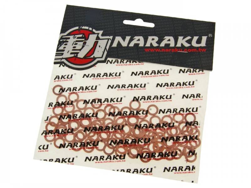 Dichtringe Kupfer Naraku 6x10x1,5mm 100 Stück von Unbekannt