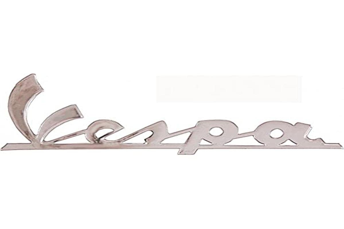 Emblem/Schriftzug Vespa für Seitenhaube - Vespa PX 80-200 - selbstklebend 150x50mm von RMS