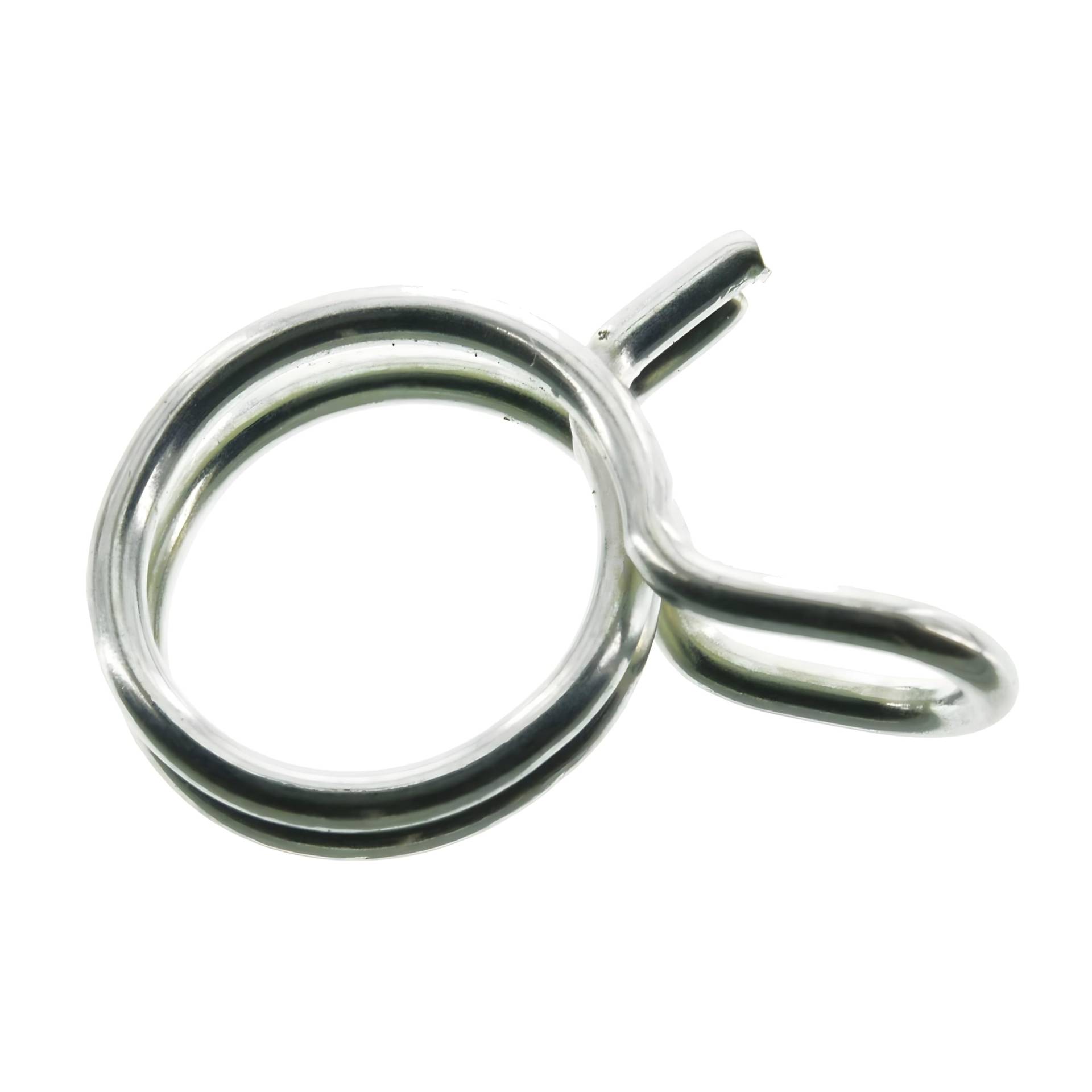 Federdrahtschelle - Spannbereich: 7,8-8,3 mm - Drahtdicke: 1,0 mm - ideal zur Sicherung Benzinschlauch Federdrahtschelle - Spannbereich: 7,8-8,3 mm - Drahtdicke: 1,0 mm - ideal zur Sicherung Benzinschlauch von MZA