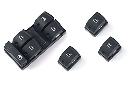 TFS Fensterheber Schalter 4-Türer SET, Wippschalter, EIN-AUS, Schwarz TFS Fensterheber Schalter 4-Türer SET, Wippschalter, EIN-AUS, Schwarz von Unbekannt