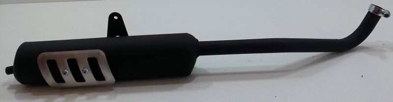 GIANNELLI PIAGGIO SI'NEW ORIGINAL POWER'EXHAUST '8 3/01, Schwarz von Giannelli
