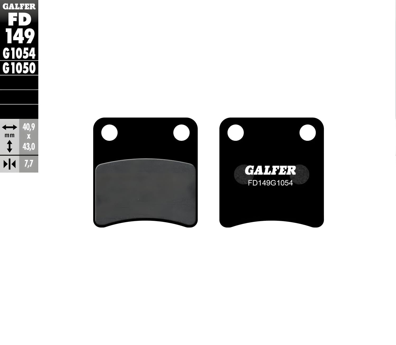 Galfer Bremsbeläge Semi-Metal FD149G1054 von Unbekannt