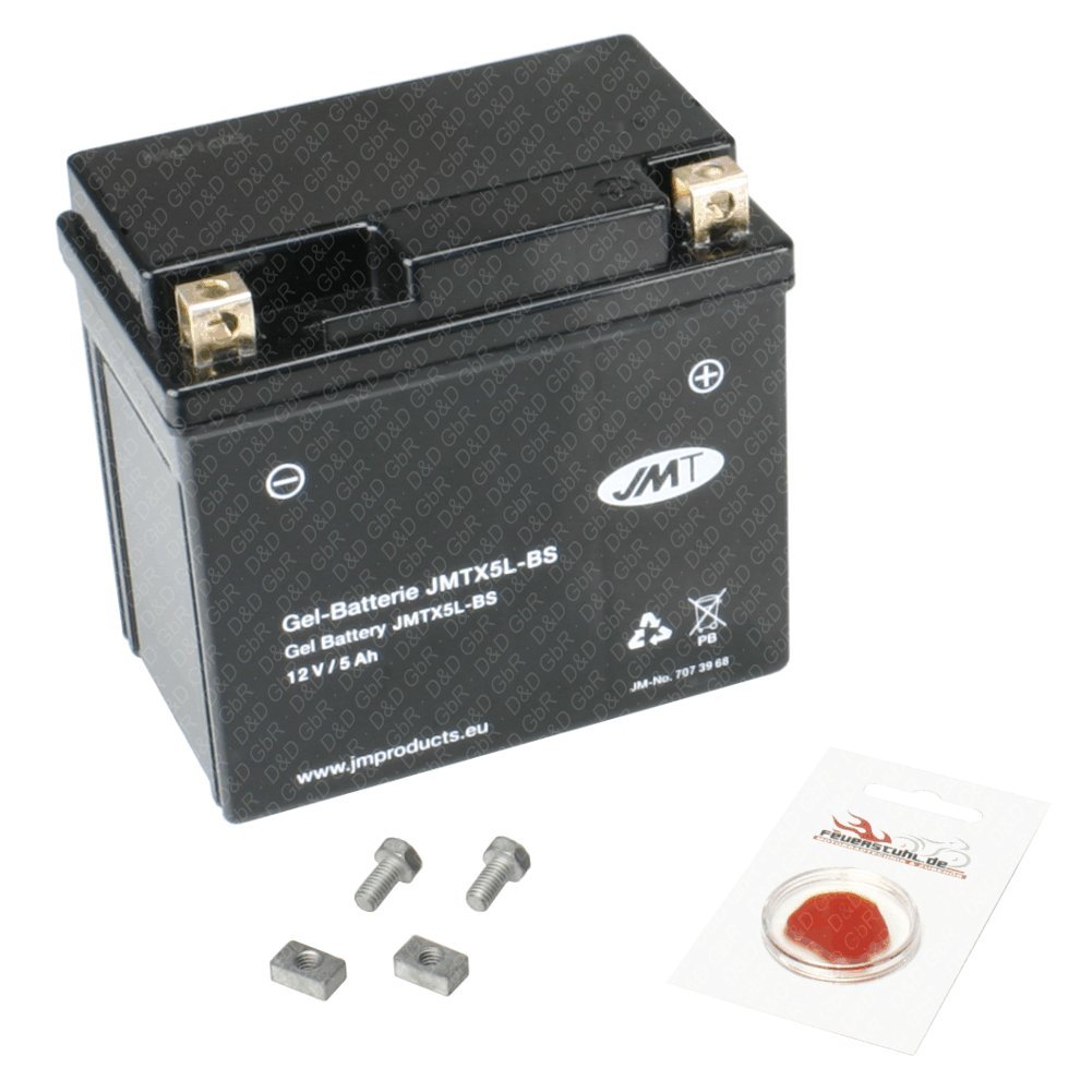 Gel-Batterie für Beta RR Enduro 4T 125 LC, 2011-2014, wartungsfrei, inkl. Pfand €7,50 von Unbekannt