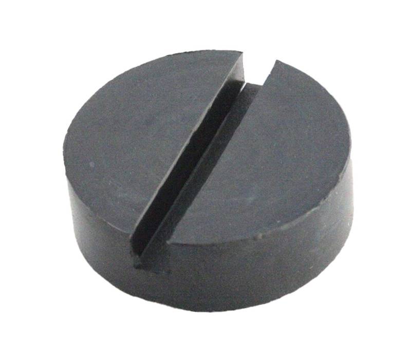 Gummiauflage viele Größen für Wagenheber Hebebühnen Rangierwagenheber Unterstellbock Gummiklotz universal Gummiblock für KFZ PKW Reifenwechsel Werkstatt Schutz Auto (75x25 Nut) von unbekannt