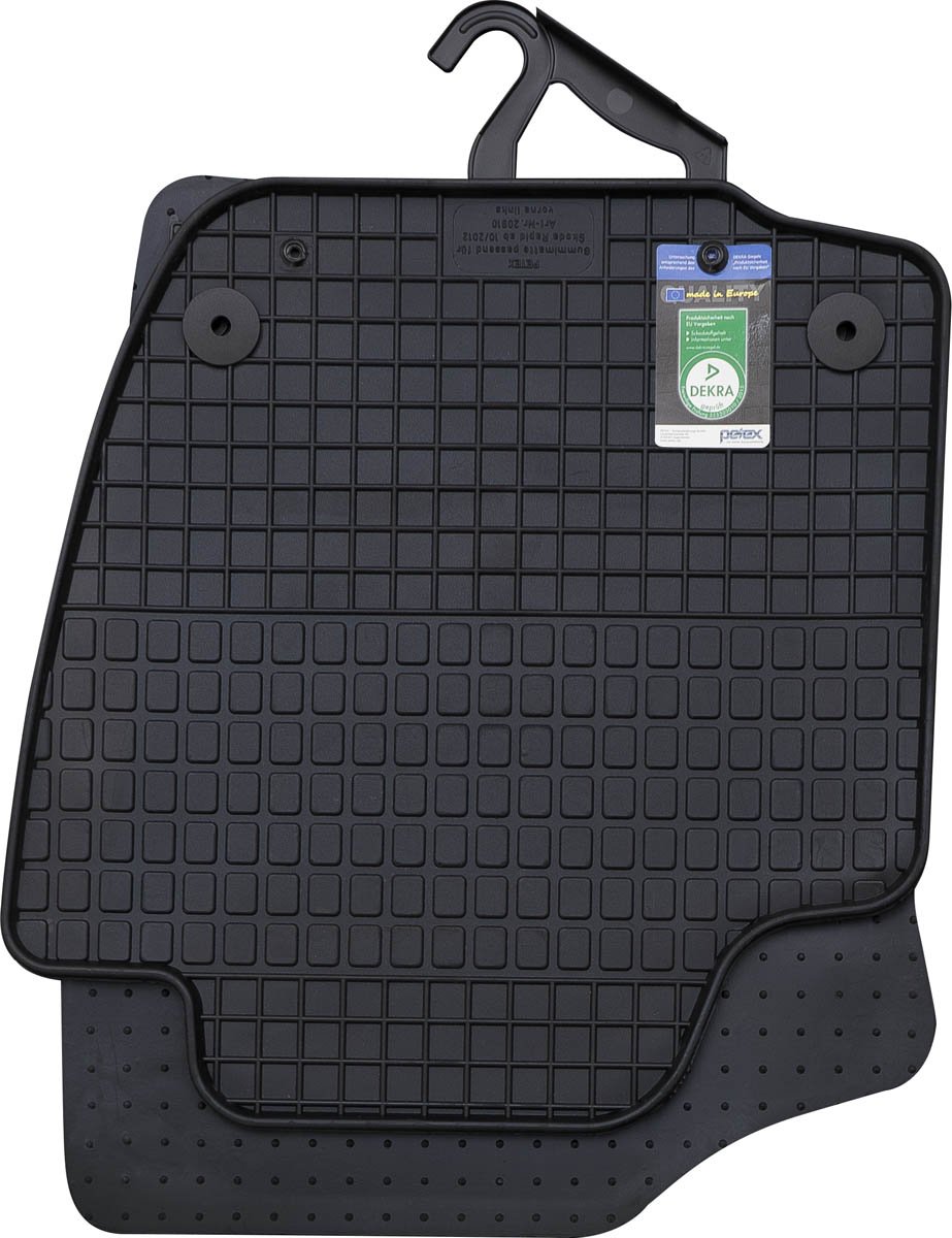 PETEX 20910 Gummimatten für passend für Rapid ab 41183 / Rapid Spaceback ab 41548 Fußmatten schwarz 4-teilig PETEX 20910 Gummimatten für passend für Rapid ab 41183 / Rapid Spaceback ab 41548 Fußmatten schwarz 4-teilig von PETEX