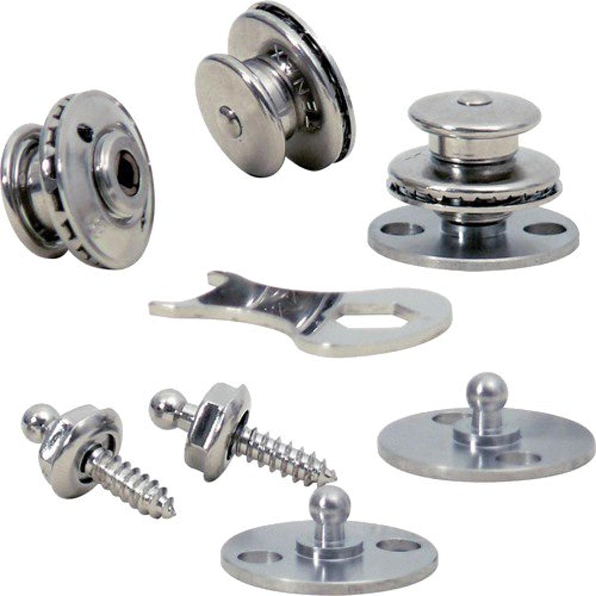 Hindermann Loxx-Druckknöpfe, mit Selbstsicherung, 5er-Set Hindermann Loxx-Druckknöpfe, mit Selbstsicherung, 5er-Set von Hindermann