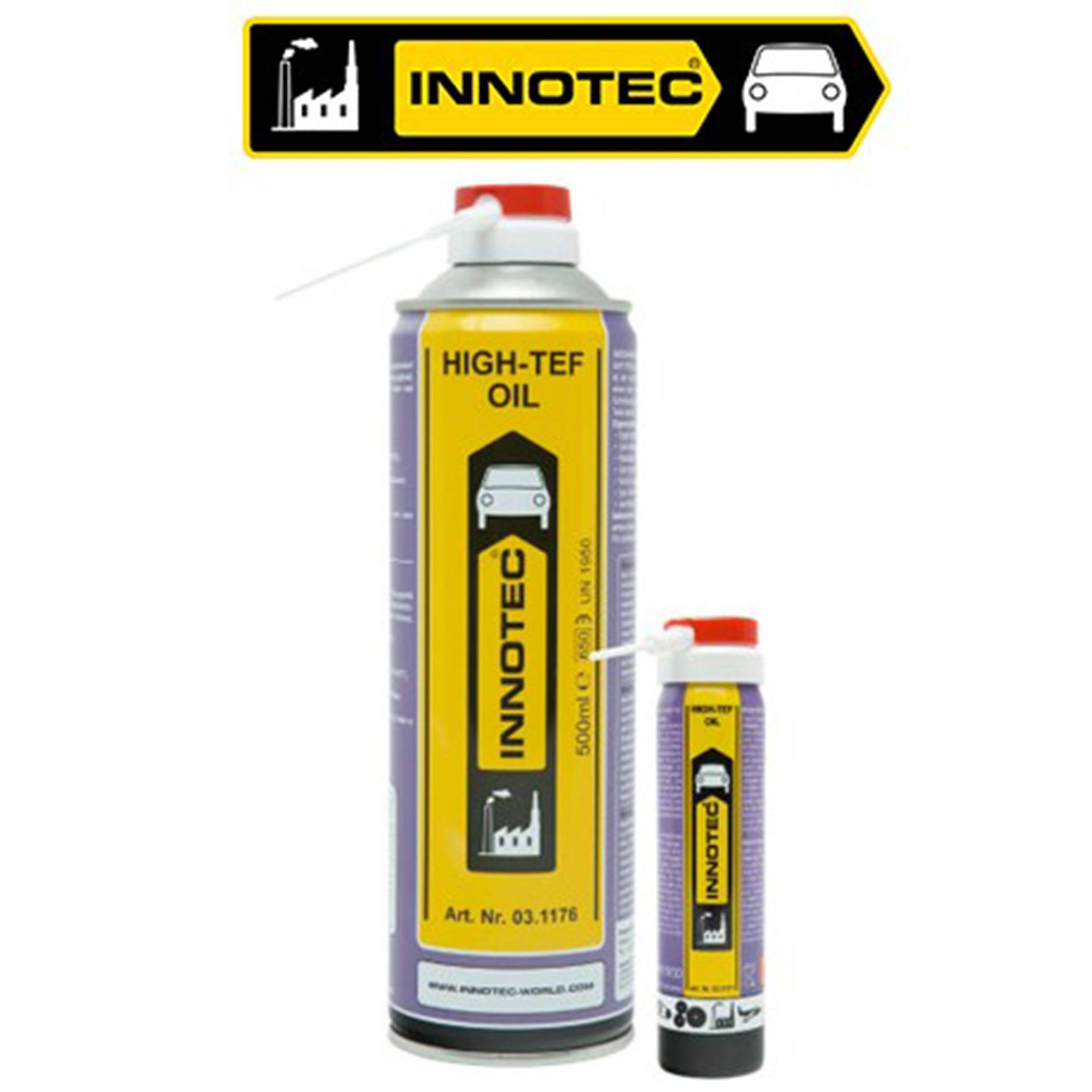 Innotec High-TEF Oil Teflonöl Schmieröl auf PTFE-Basis, 75ml Sprühdose von FVLFIL