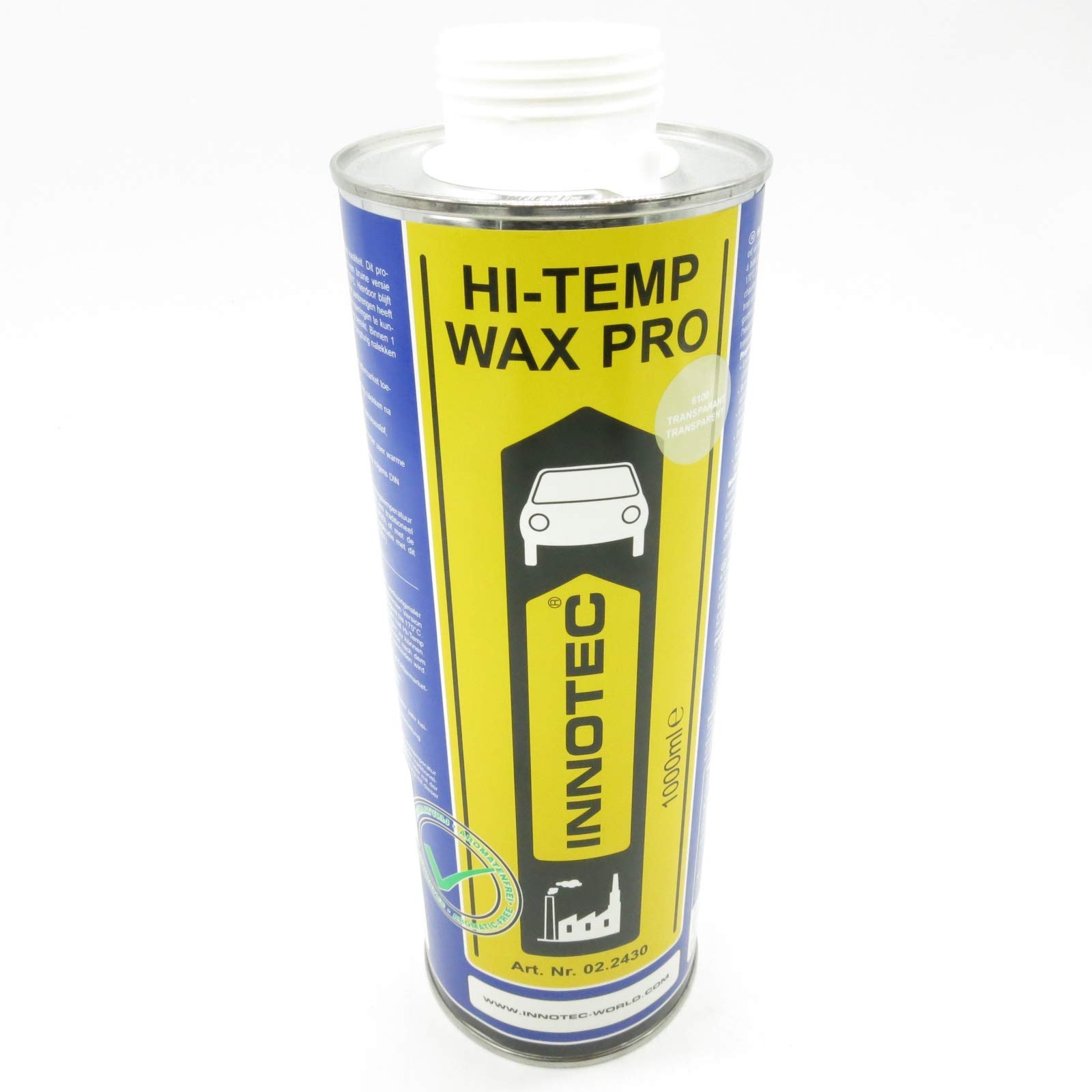 Innotec High-Temp Wax PRO in der Farbe Transparent, Rostschutz für Hohlräume, 1 Liter von Unbekannt