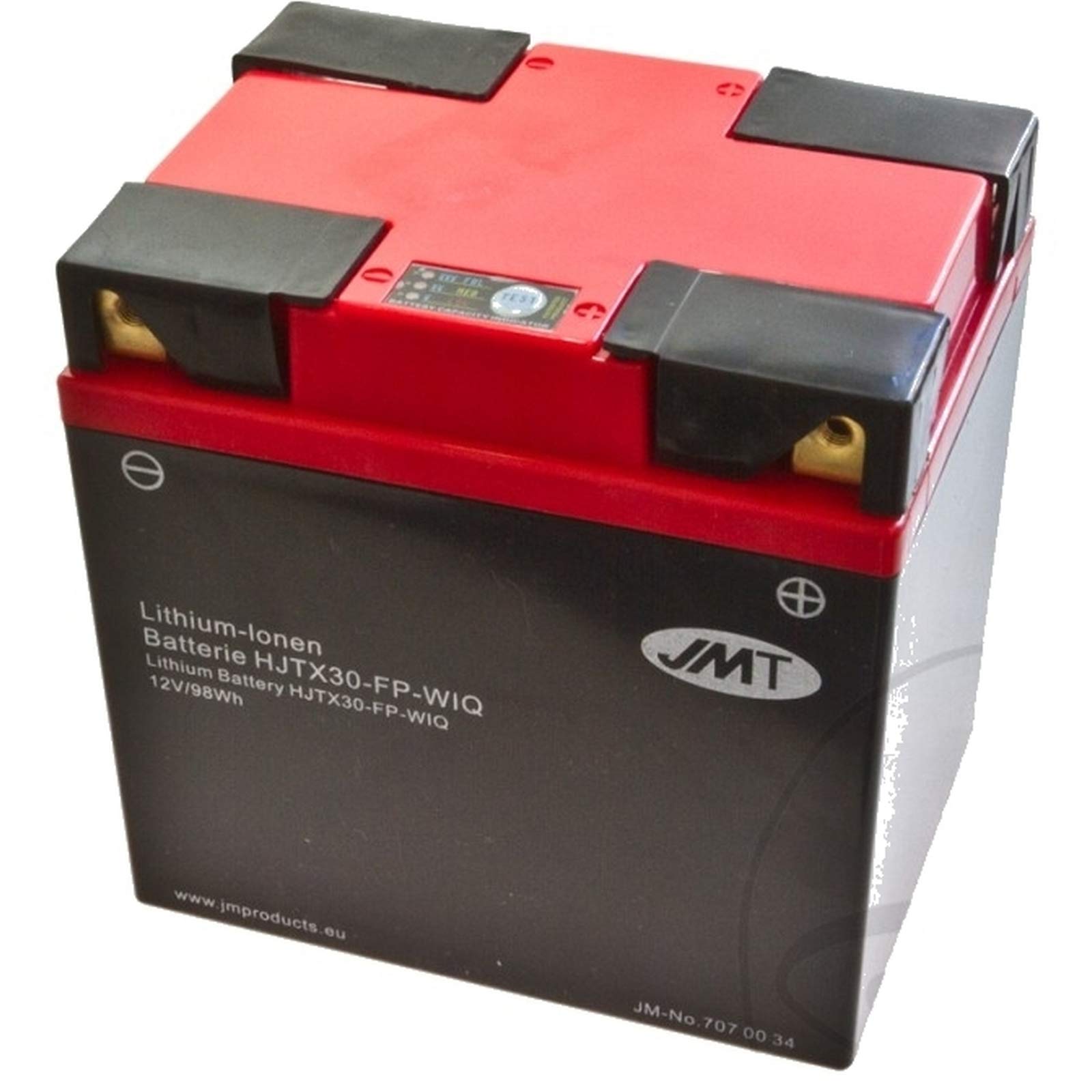 JMT HJTX30-FP Lithium Motorrad Batterie für R 80 GS/2 Paralever Baujahr 1990-1995 von Unbekannt