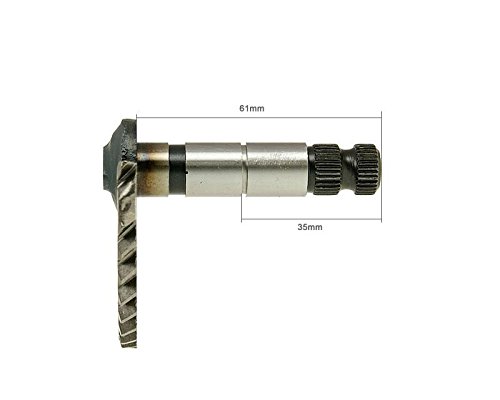 Kickstarterwelle 61mm / 35mm für GY6 50ccm, 139QMB Kickstarterwelle 61mm / 35mm für GY6 50ccm, 139QMB von Unbekannt