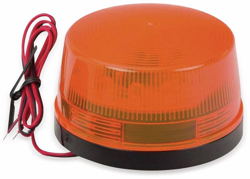 LED-Signalgeber, Ø 73 mm, 12 V-, orange von Unbekannt