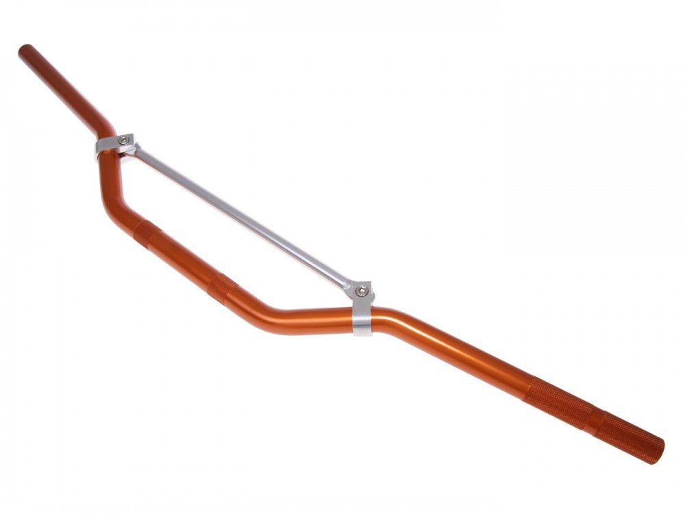 Lenker Motocross Aluminium mit Strebe orange 22mm - 810mm Lenker Motocross Aluminium mit Strebe orange 22mm - 810mm von Unbekannt