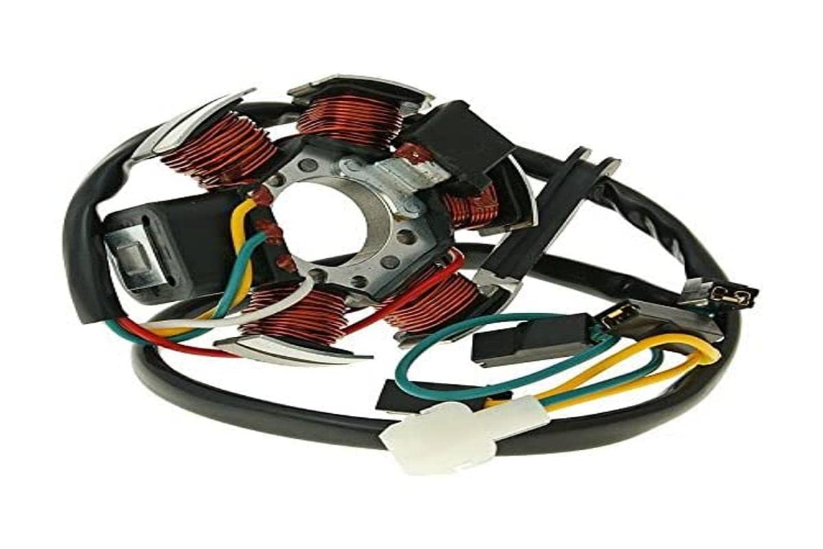 Lichtmaschine 28017 Stator für 80W für Derbi Senda, Aprilia RX, SX, Gilera RCR, SMT von VICMA