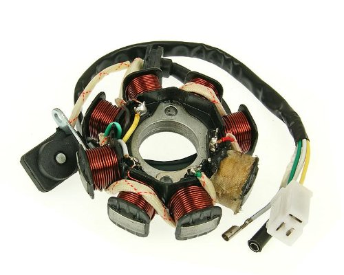 Lichtmaschine Stator Version 2 für Rex (Jinan Qingqi, Shenke) RS 450 (QM50QT-6A) von Unbekannt