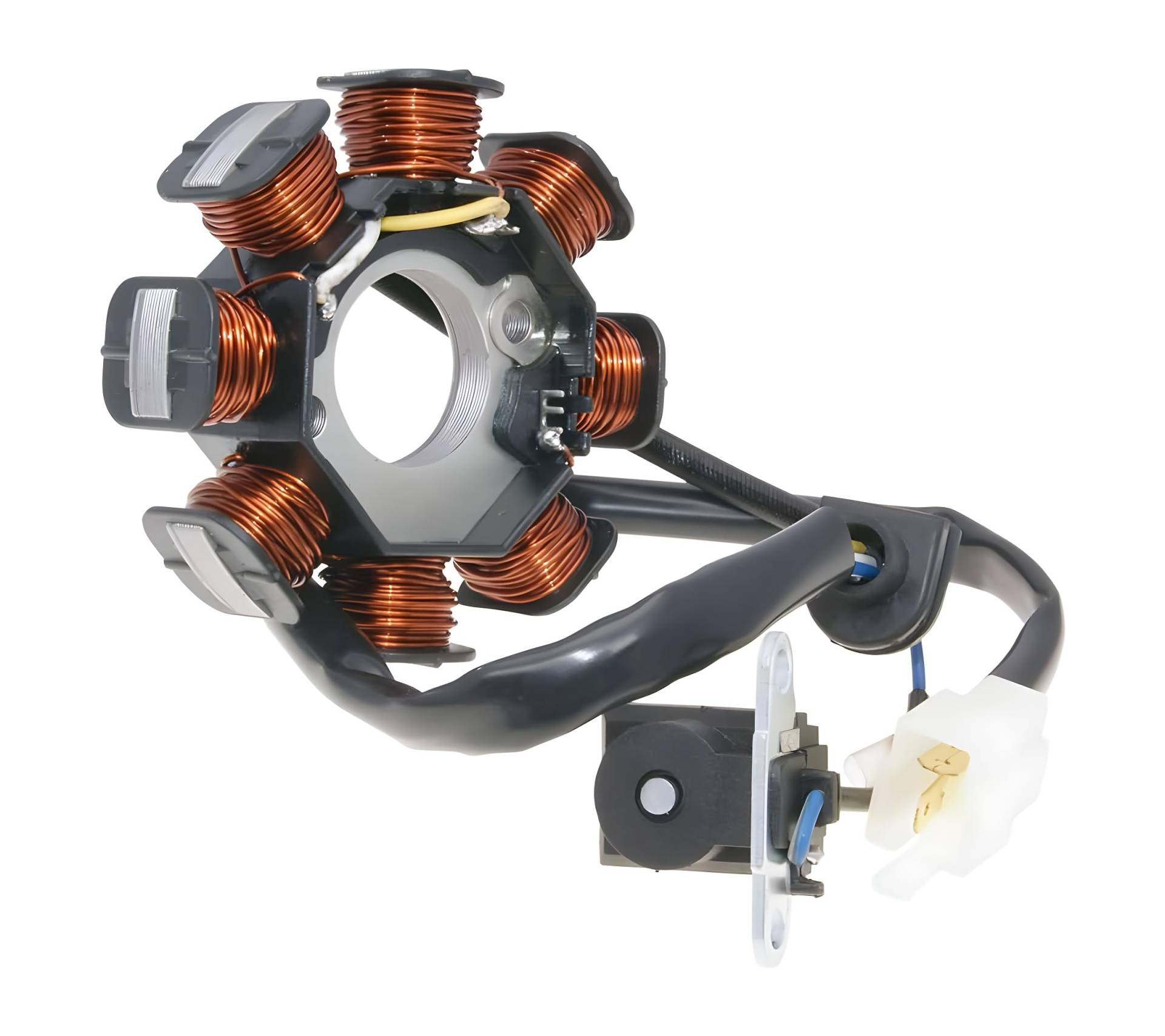 Lichtmaschine Stator für Peugeot Speedfight 3 50 4T, SYM Fiddle 2 50 4T Lichtmaschine Stator für Peugeot Speedfight 3 50 4T, SYM Fiddle 2 50 4T von 101_Octane