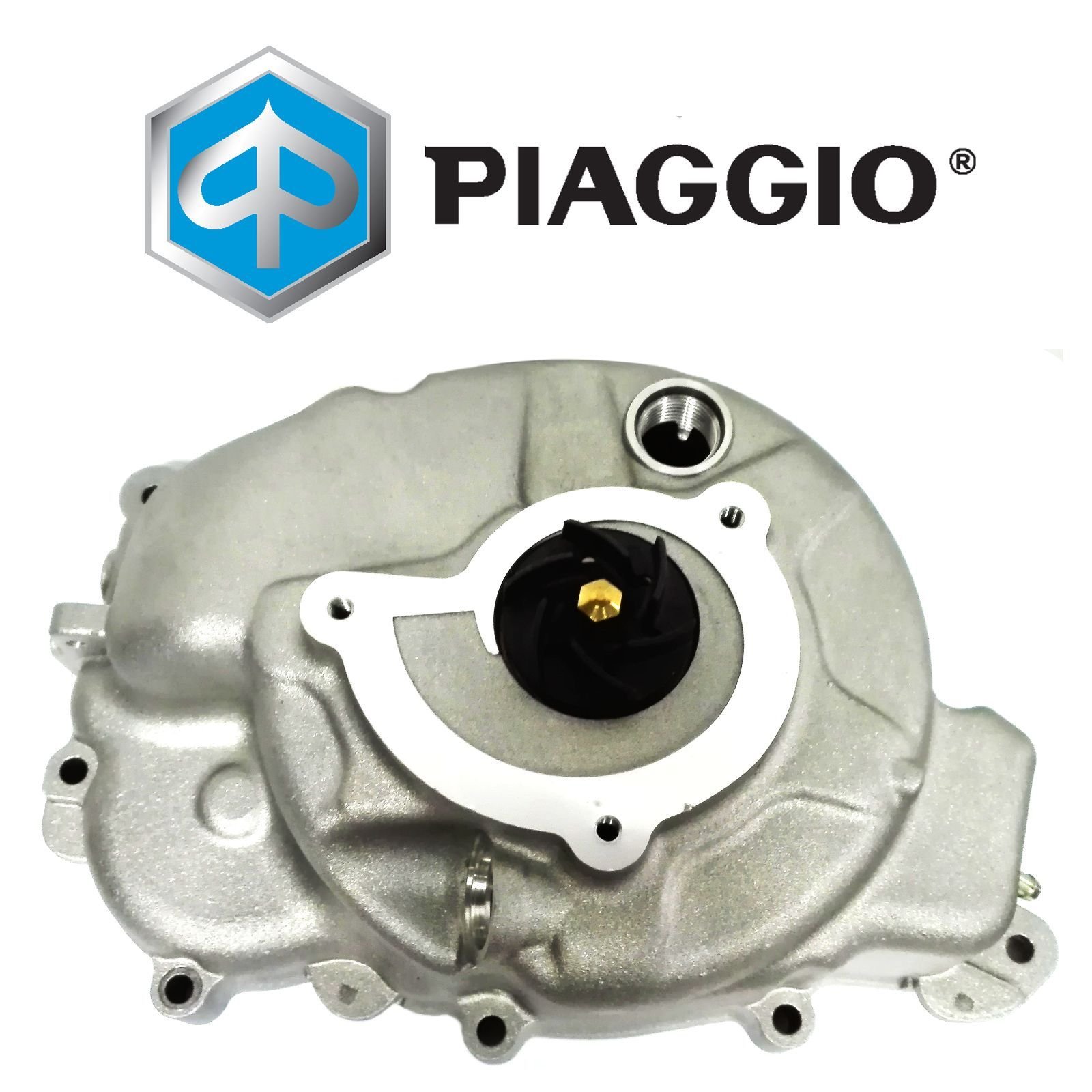 Lichtmaschinendeckel Piaggio, inklusive Wasserpumpe für Beverly 125-300, B0148885 von PIAGGIO