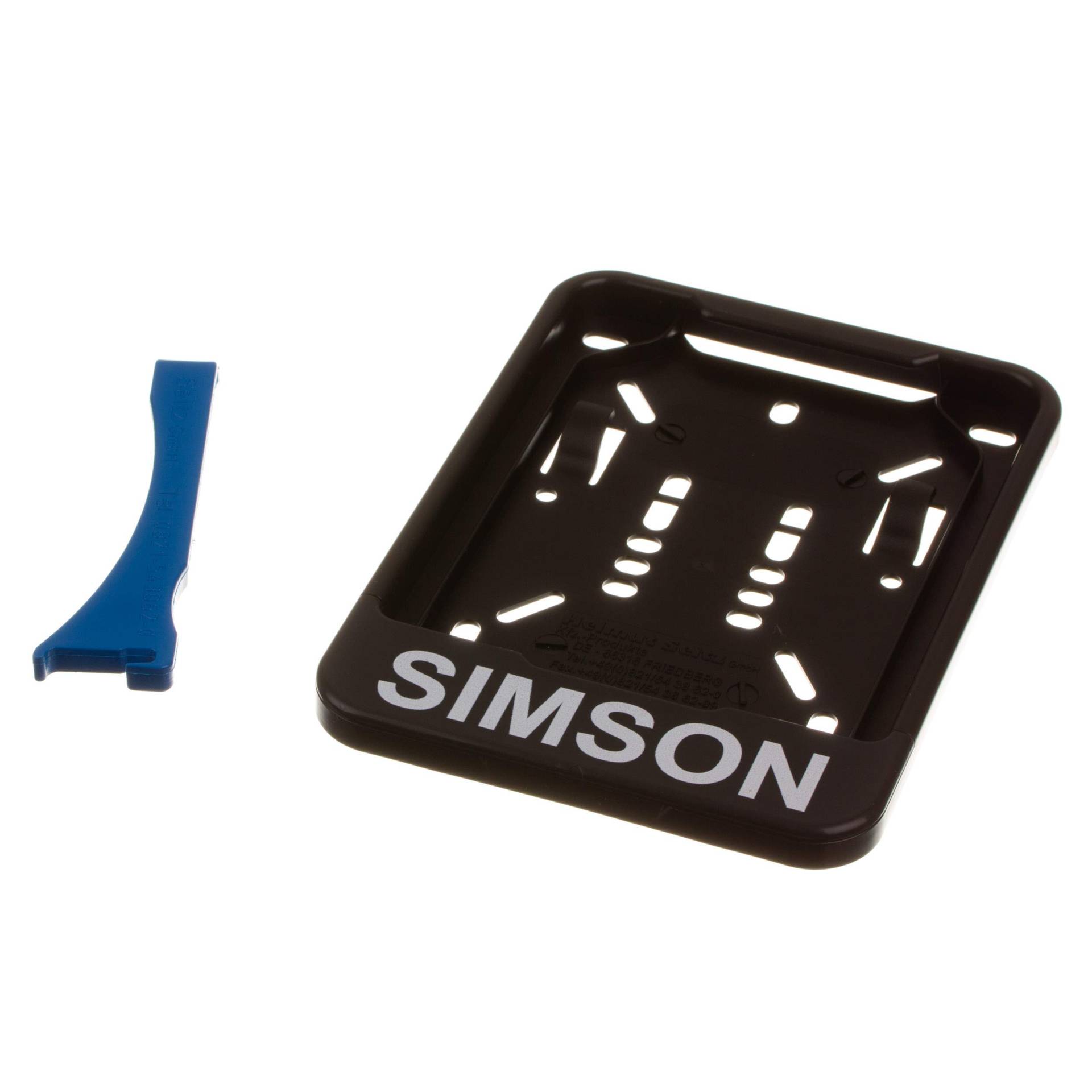 MZA Wechsel-Kennzeichenhalterung mit Aufdruck SIMSON MZA Wechsel-Kennzeichenhalterung mit Aufdruck SIMSON von MZA