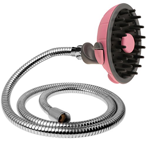 MagiDeal Haustier Duschkopf Handbrause mit Schlauch und Massage Bürste für Tierdusche Hundedusche - Rosa MagiDeal Haustier Duschkopf Handbrause mit Schlauch und Massage Bürste für Tierdusche Hundedusche - Rosa von Unbekannt