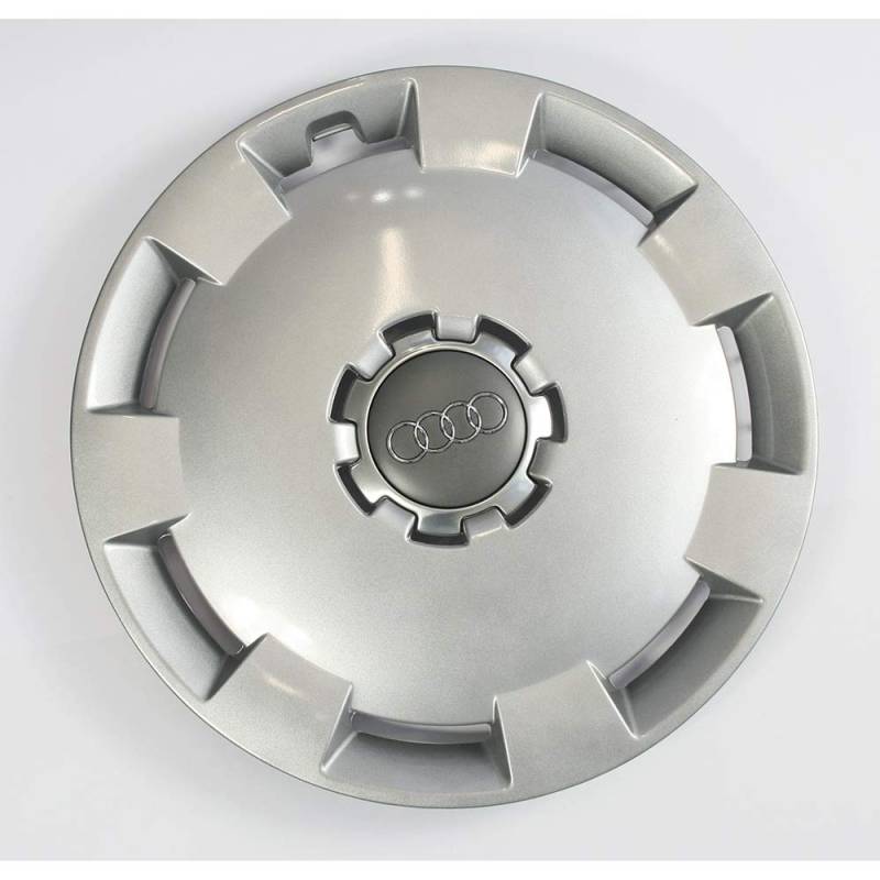 Audi 8P0601147AZ17 Radzierkappe (1 Stück) Radkappe 16 Zoll Radzierblende Kappe, silber von Audi