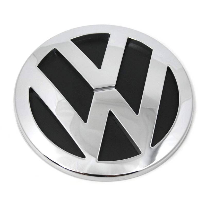 Volkswagen 7H0853630ULM Emblem Logo Chrom glänzend, für VW T5 Modelljahr 2003-2010 mit Heckklappe von Volkswagen