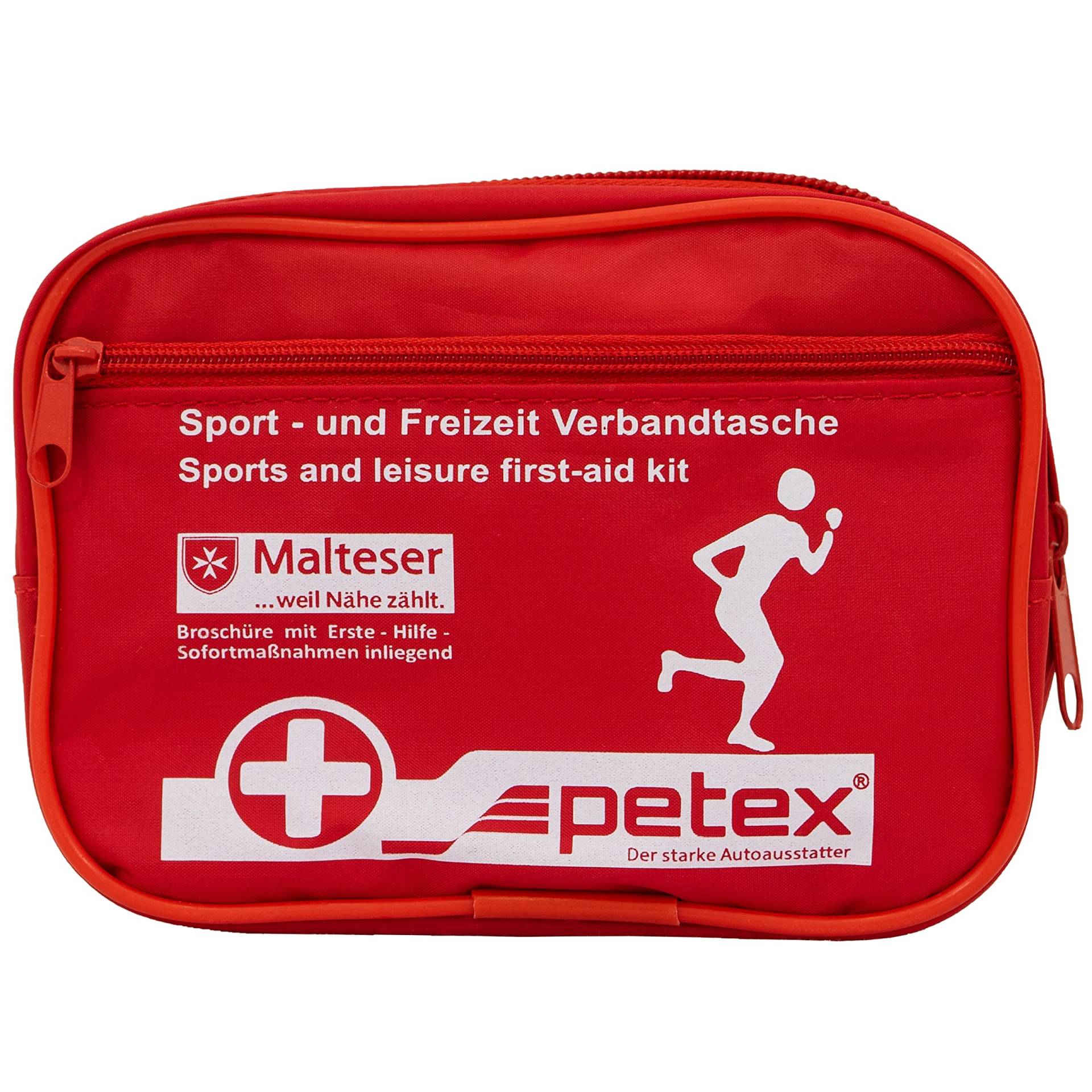 PETEX 43930112 Sport und Freizeit Verbandtasche, Rot von PETEX