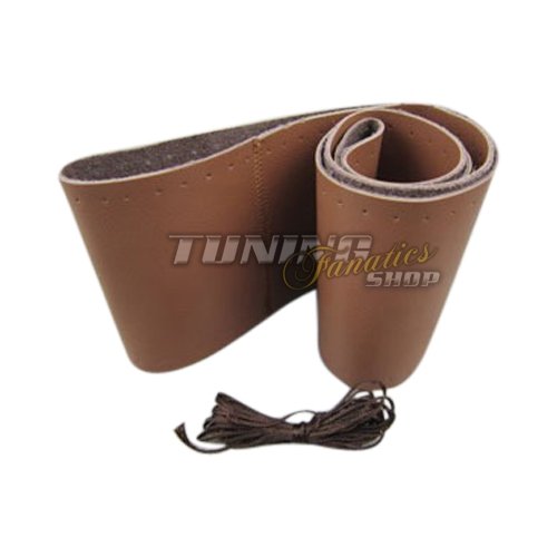 PREMIUM Echt-Leder Lenkrad Bezug Schoner Lederlenkrad 37-39cm zum Schnüren BRAUN PREMIUM Echt-Leder Lenkrad Bezug Schoner Lederlenkrad 37-39cm zum Schnüren BRAUN von Unbekannt