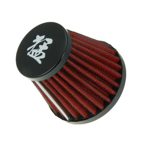 Performanceluftfilter STR8, Anschluss gerade 35 / 28mm, rot von UNKNOWN