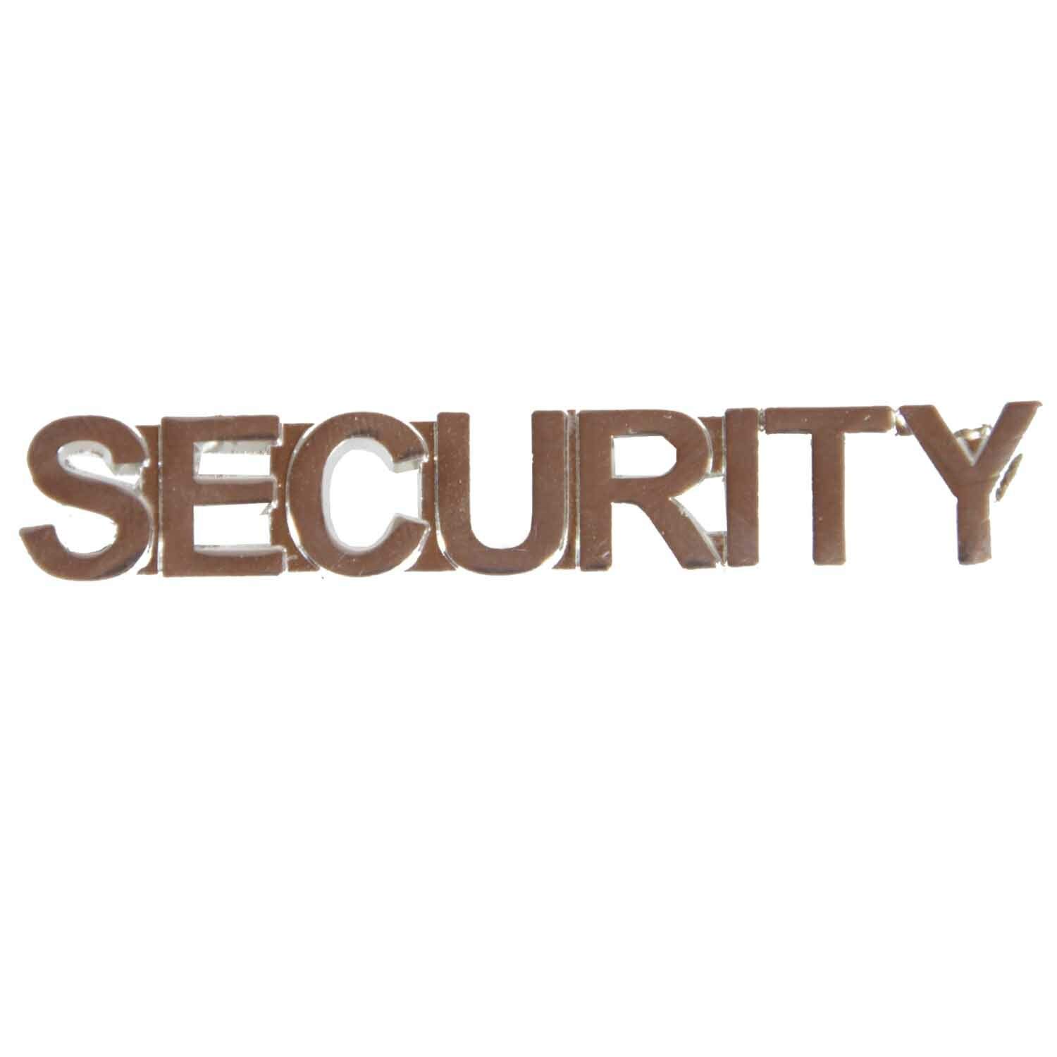 Pin Security oder Sicherheitsdienst Anstecker Abzeichen aus Metall Security von Unbekannt