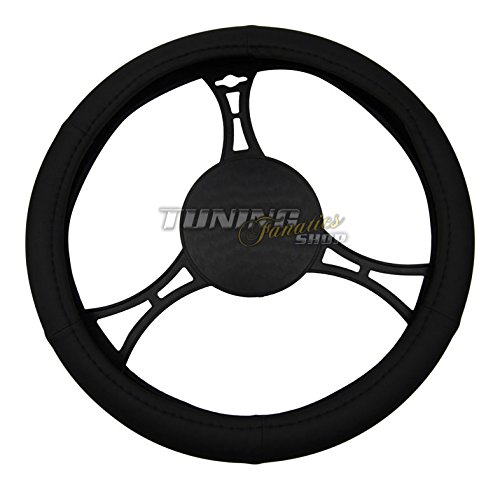Premium Kunstleder Lenkrad Bezug Schoner Ring 40-42 cm SCHWARZ viele Fahrzeuge Premium Kunstleder Lenkrad Bezug Schoner Ring 40-42 cm SCHWARZ viele Fahrzeuge von Unbekannt
