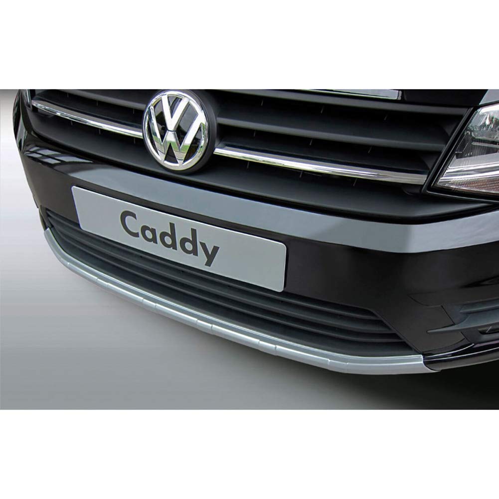 RGM Frontspoileransatz 'Skid-Plate' kompatibel mit Volkswagen Caddy 2015-2020 Silber (ABS) von RGM