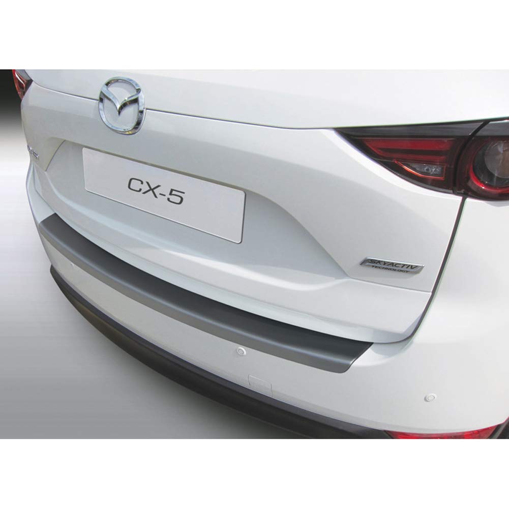 ABS Heckstoßstangenschutz kompatibel mit Mazda CX-5 2017- Schwarz von RGM