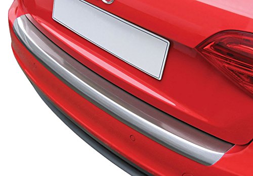 ABS Heckstoßstangenschutz kompatibel mit Audi RS4 Avant 3/2012-6/2016 'Gebürstet Alu' Look von RGM