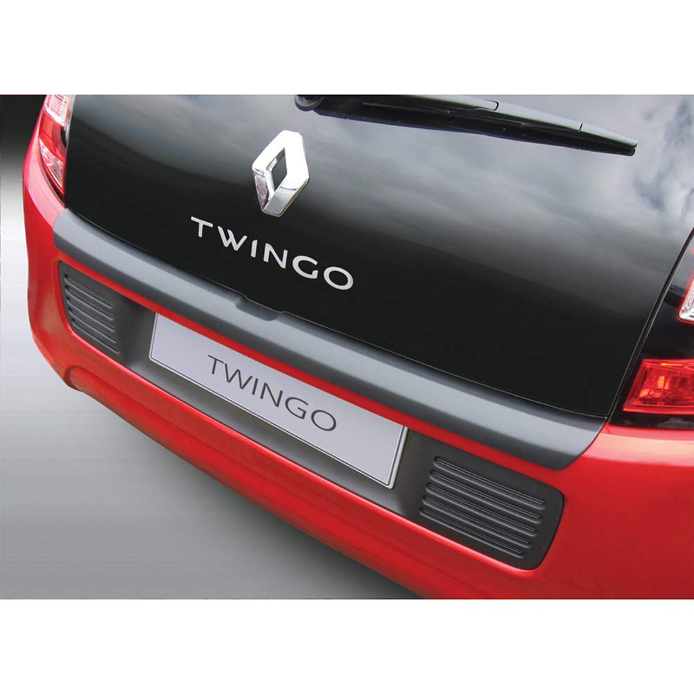 ABS Heckstoßstangenschutz kompatibel mit Renault Twingo III 2014-2019 Schwarz von RGM