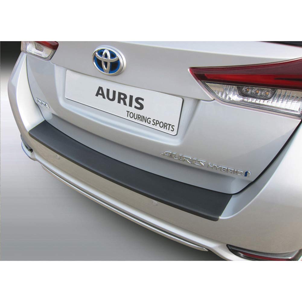 ABS Heckstoßstangenschutz kompatibel mit Toyota Auris Touring Sports 2015-2019 Schwarz von RGM