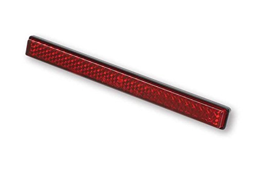 ShinYo Rückstrahler 123 x 12,5 mm selbstklebend, Unisex, Multipurpose, Ganzjährig, Kunststoff, rot von Unbekannt