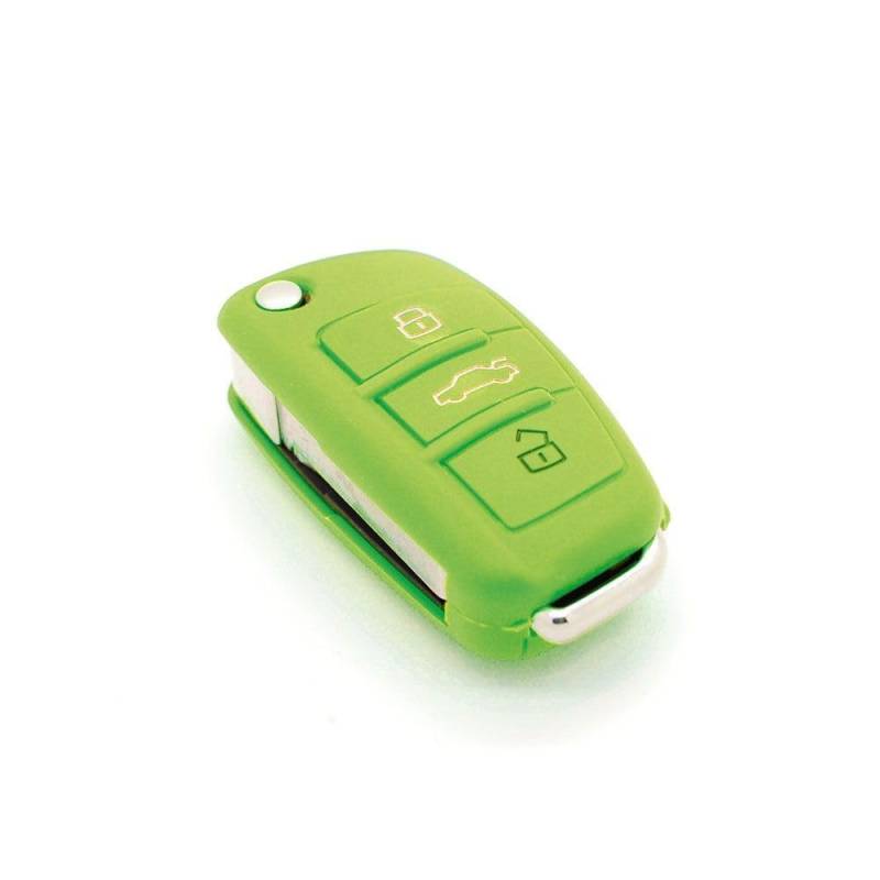 Schlüsselhülle aus Silikon, für Audi A1 A2 A3 A4 A5, 3 Knöpfe von Unbekannt