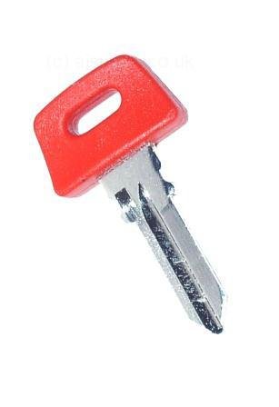 Schlüsselrohling Piaggio, rot für Stalker, 574690 von PIAGGIO