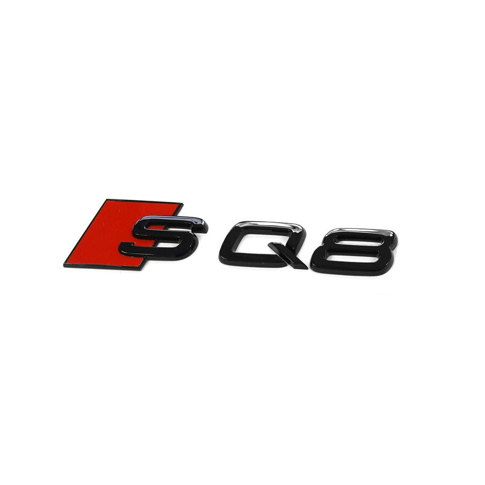 Audi SQ8 Black Edition Emblem, Schwarz, Metall, Fahrzeug-spezifisch, SUV, Heckklappe Audi SQ8 Black Edition Emblem, Schwarz, Metall, Fahrzeug-spezifisch, SUV, Heckklappe von Audi