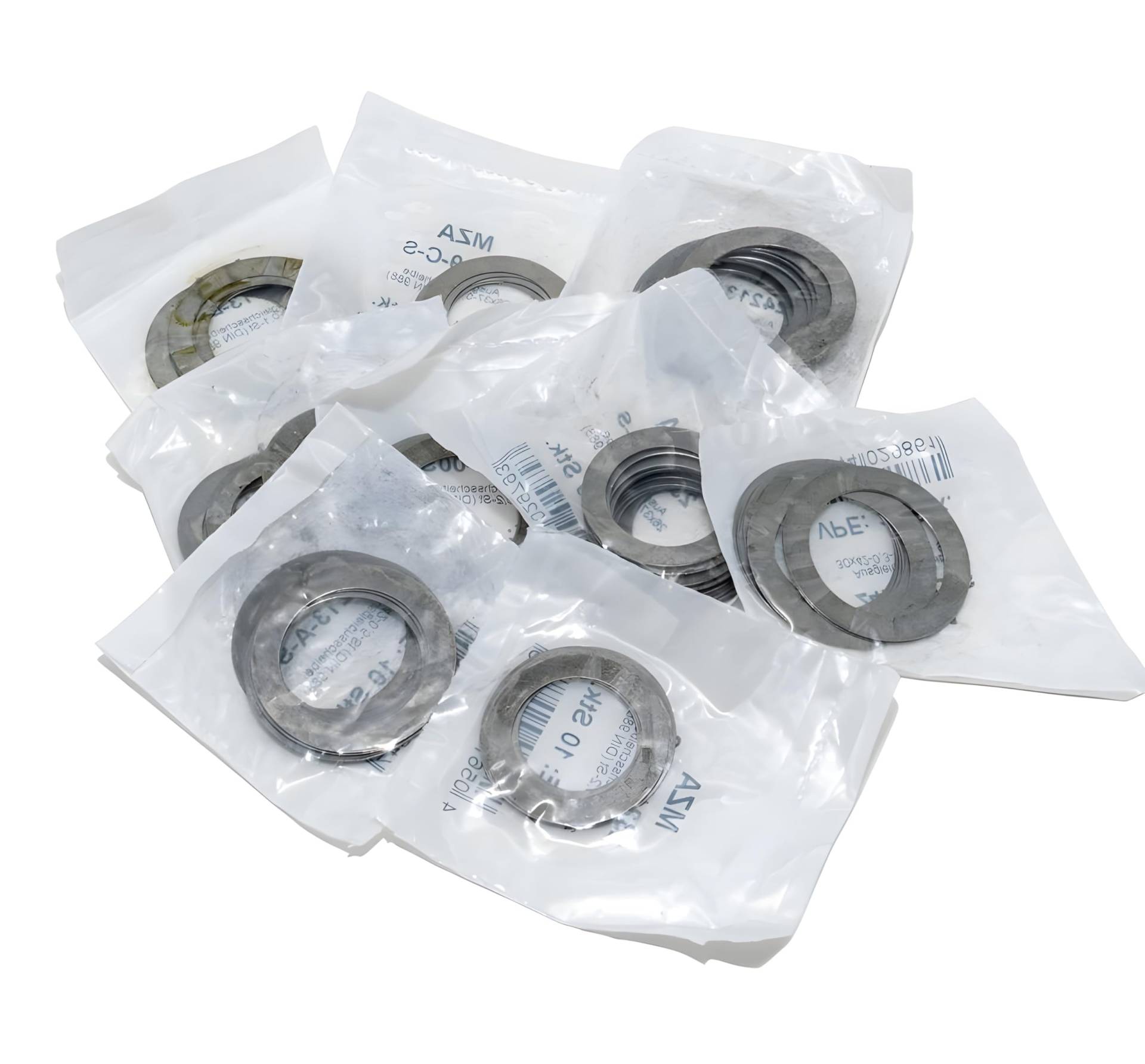Set Ausgleichsscheiben, je 10x Stück, Gesamt: 90 Stück für Soemtron-Motor SR1, SR2, SR2E, KR50, SR4-1 Spatz - zur Kurbelwelle und Abtriebswelle - DIN 988-ST Set Ausgleichsscheiben, je 10x Stück, Gesamt: 90 Stück für Soemtron-Motor SR1, SR2, SR2E, KR50, SR4-1 Spatz - zur Kurbelwelle und Abtriebswelle - DIN 988-ST von MZA