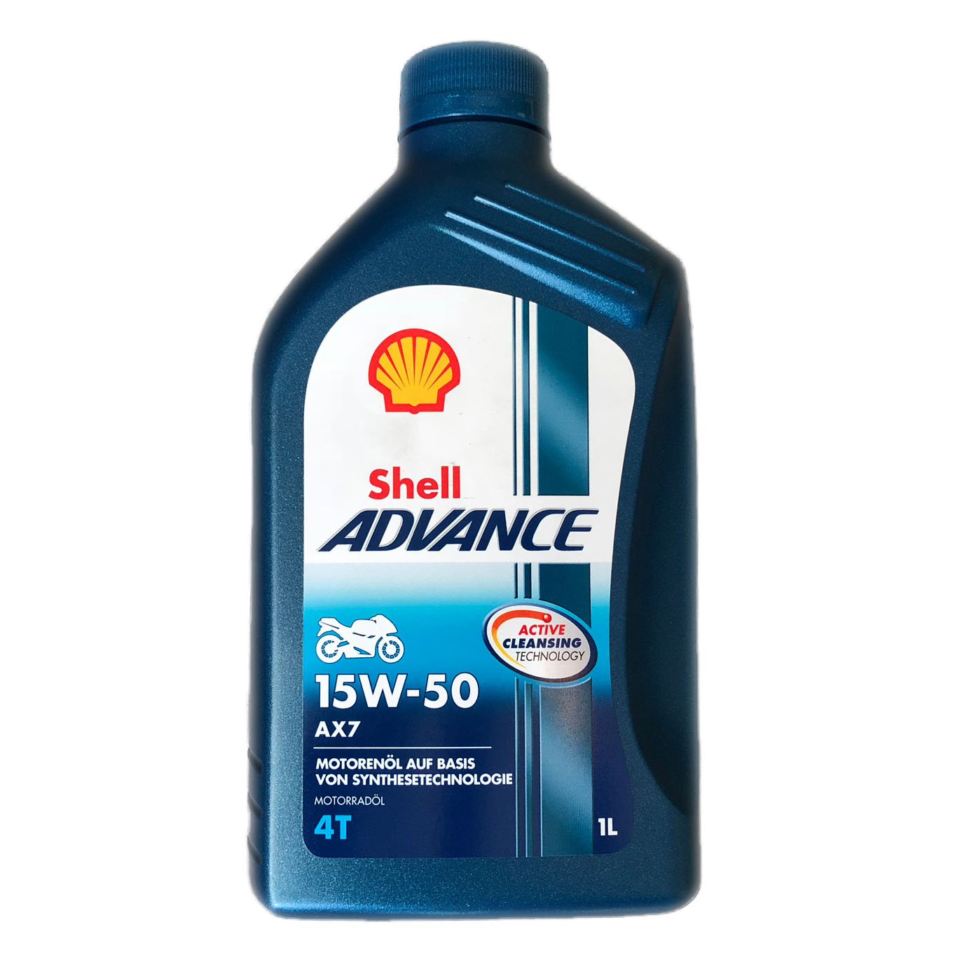 Shell 1504001 Motoröl Advance 4T AX7 15W-50, 1 L, 22.10x11.70x22.10 Shell 1504001 Motoröl Advance 4T AX7 15W-50, 1 L, 22.10x11.70x22.10 von Shell
