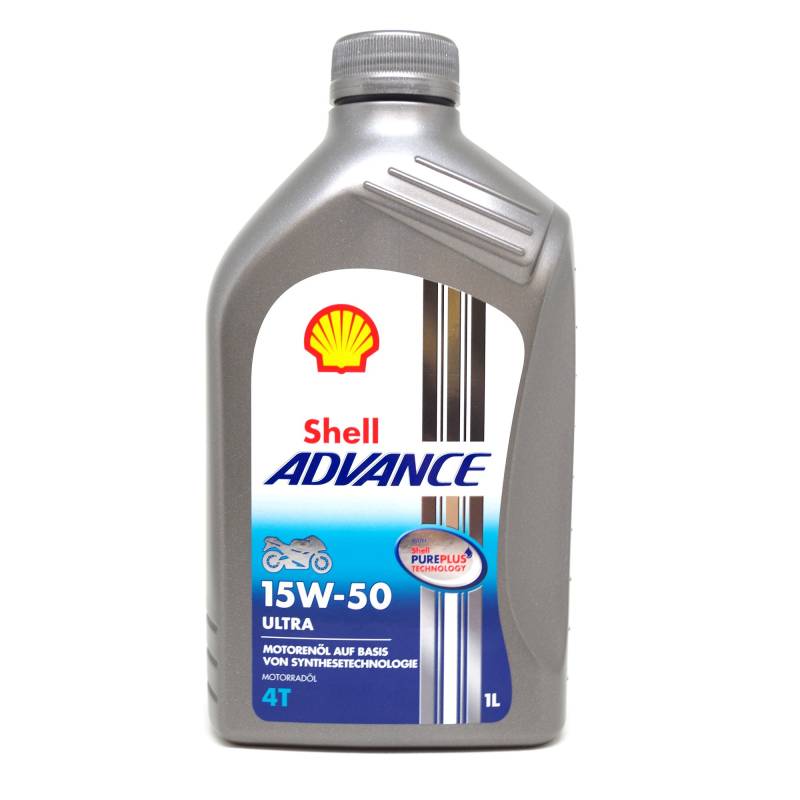 Shell 1525001 Motoröl Ultra Advance Ultra 4 SAE 15W-50, 1 L von Shell