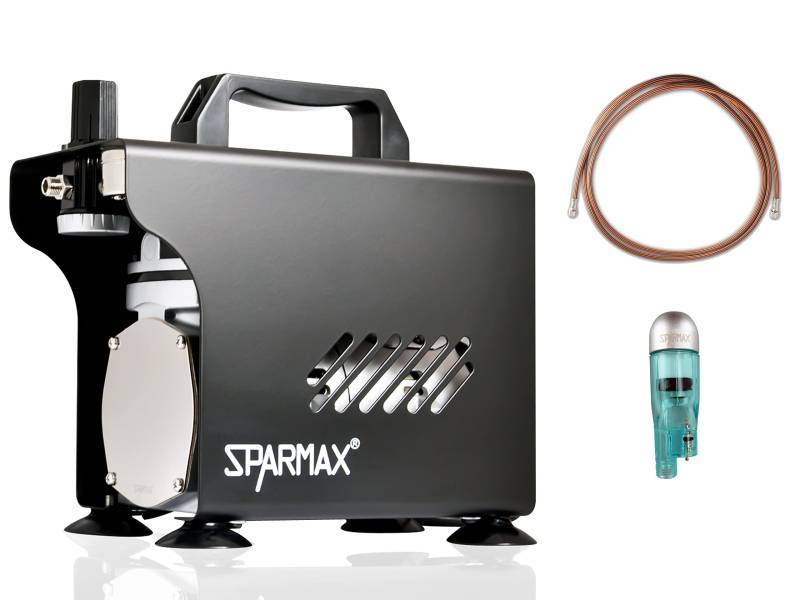 Sparmax AC-501X Silent Trockenfüller Airbrush Kompressor von Sparmax