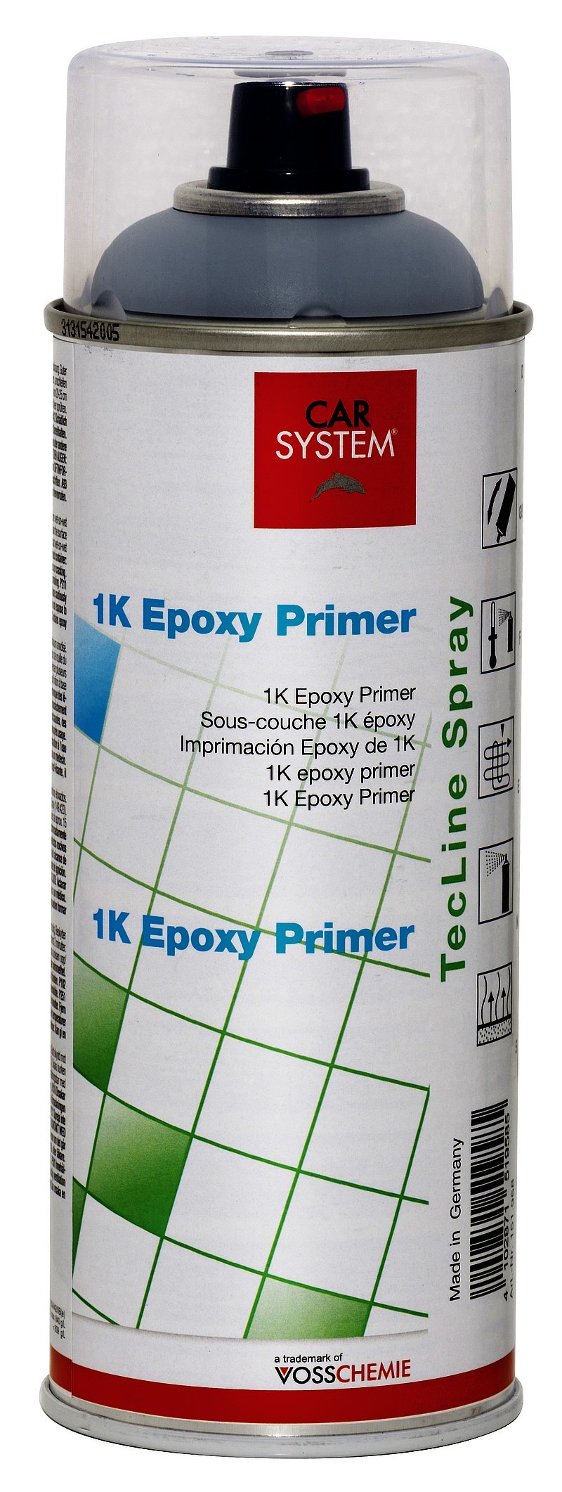 Unbekannt 1 Spraydose 400ml Carsystem 1K Epoxy Primer Grau Epoxidgrund Autolack Lackpoint Unbekannt 1 Spraydose 400ml Carsystem 1K Epoxy Primer Grau Epoxidgrund Autolack Lackpoint von Unbekannt