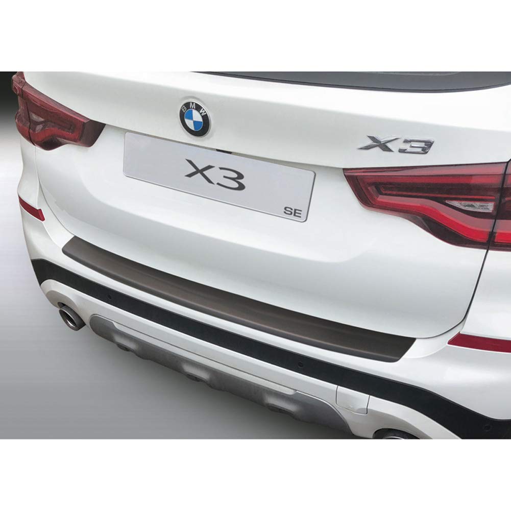 RGM ABS Heckstoßstangenschutz kompatibel mit BMW X3 (G01) 10/2017- Schwarz, Mattschwarz von RGM