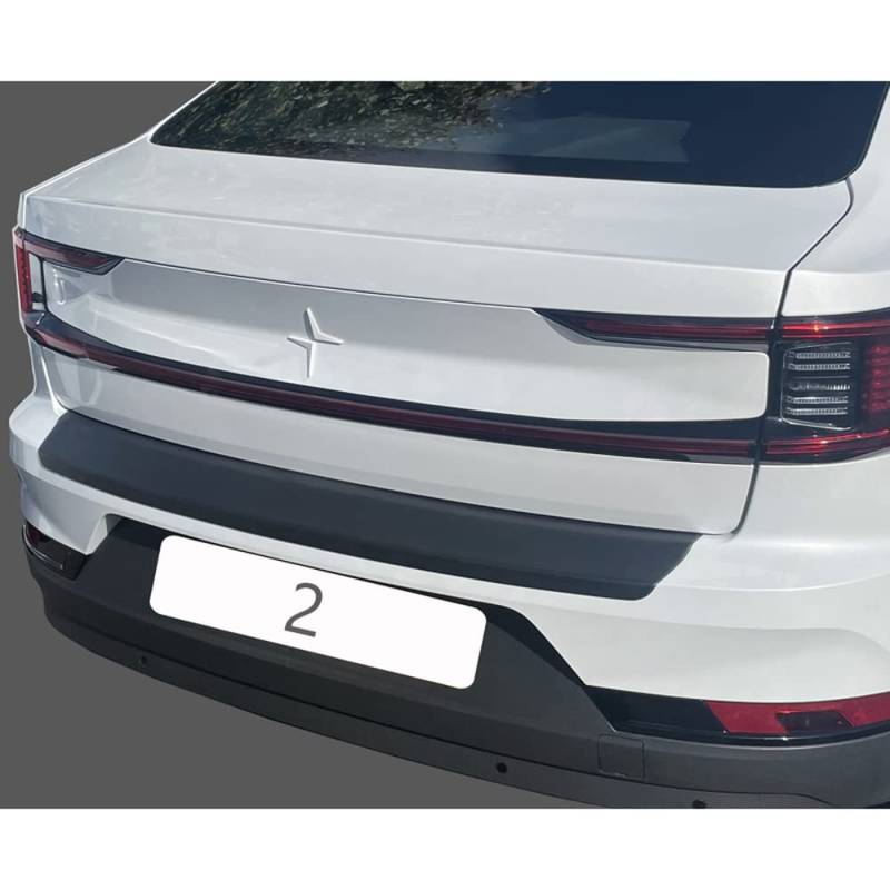 RGM ABS Heckstoßstangenschutz kompatibel mit Polestar 2 2019- Schwarz, Mattschwarz von RGM
