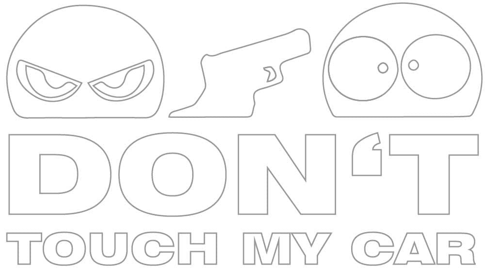 unbekannt Don't Touch My Car Autoaufkleber weiß Tuning JDM Sticker unbekannt Don't Touch My Car Autoaufkleber weiß Tuning JDM Sticker von unbekannt