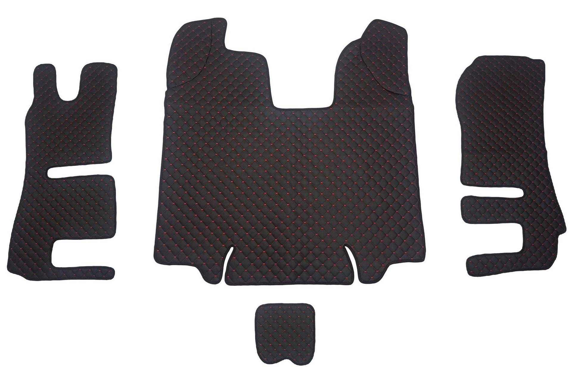 Unbekannt Fußmatten Tunnelabdeckung Set für Scania R 2014 + Jahre Interieur Zubehör AUTOMATIK LKW Dekoration Teppich Lux Schwarz Kunstleder Unbekannt Fußmatten Tunnelabdeckung Set für Scania R 2014 + Jahre Interieur Zubehör AUTOMATIK LKW Dekoration Teppich Lux Schwarz Kunstleder von Unbekannt