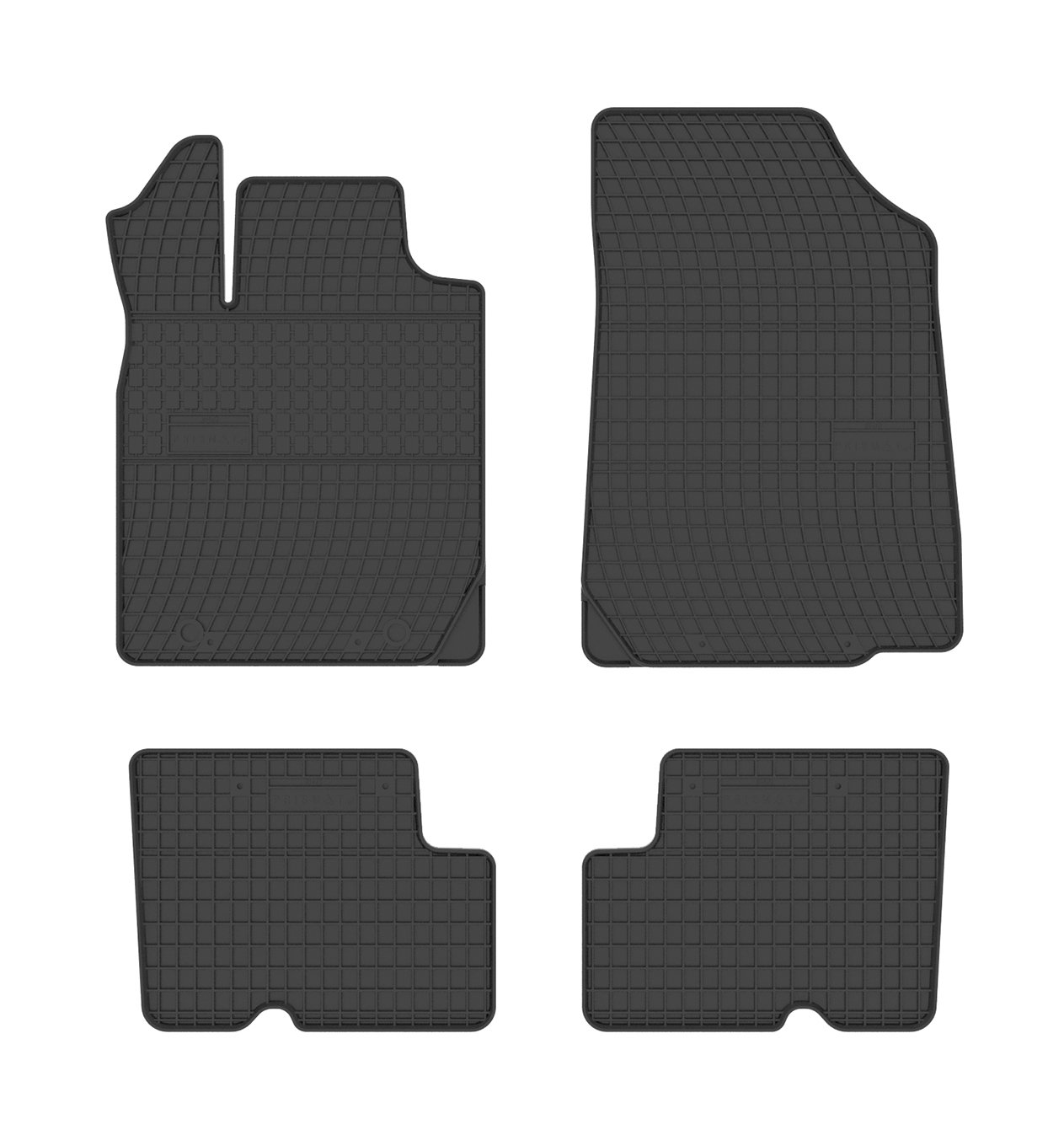 Unbekannt Gummimatten Auto Fussmatten Dacia Logan Duster Sandero Unbekannt Gummimatten Auto Fussmatten Dacia Logan Duster Sandero von Unbekannt